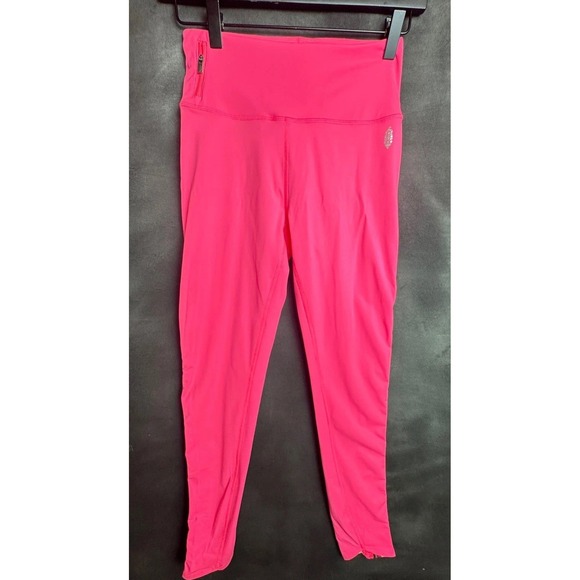 Free People Movement Pants - Free People Movement Leggings S Pink Rainbow High Waist BARBIECORE Athletic
